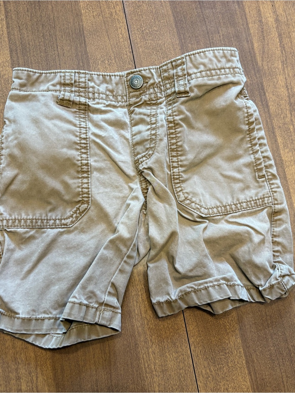 Boys Casual Khaki Shorts